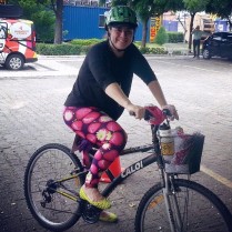 Daniella de Lavour Leitores que pedalam De Bike na Cidade Sheryda Lopes (1)